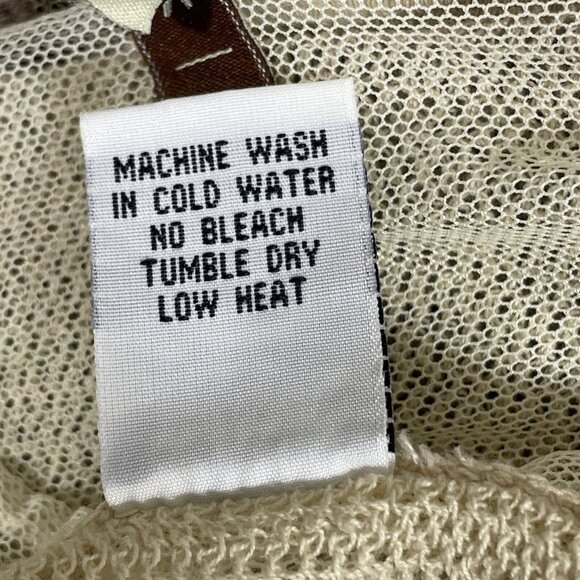 XCVI Dress Womens Size Medium Embroidered Floral Neck Drawstring Wide Sleeve - Picture 9 of 11